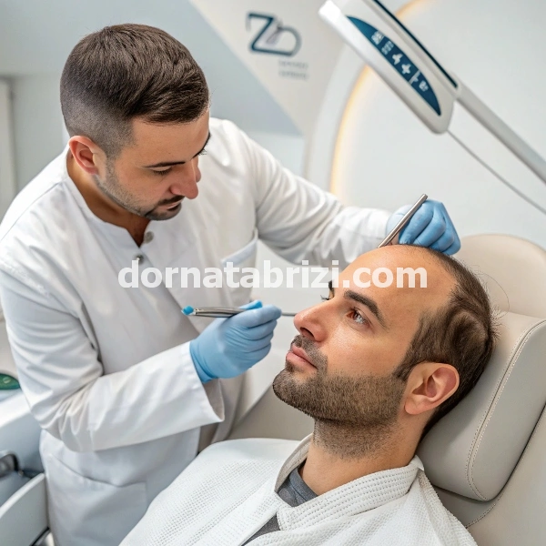 درنا تبریزی خدمات کاشت مو به روش FUE در شیراز میانرود